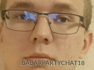 BABARPARTYCHAT18