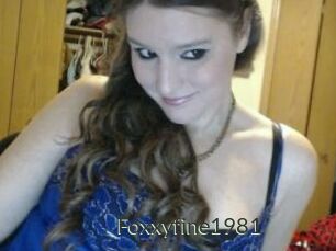Foxxyfine1981