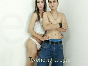 Twohornycuople